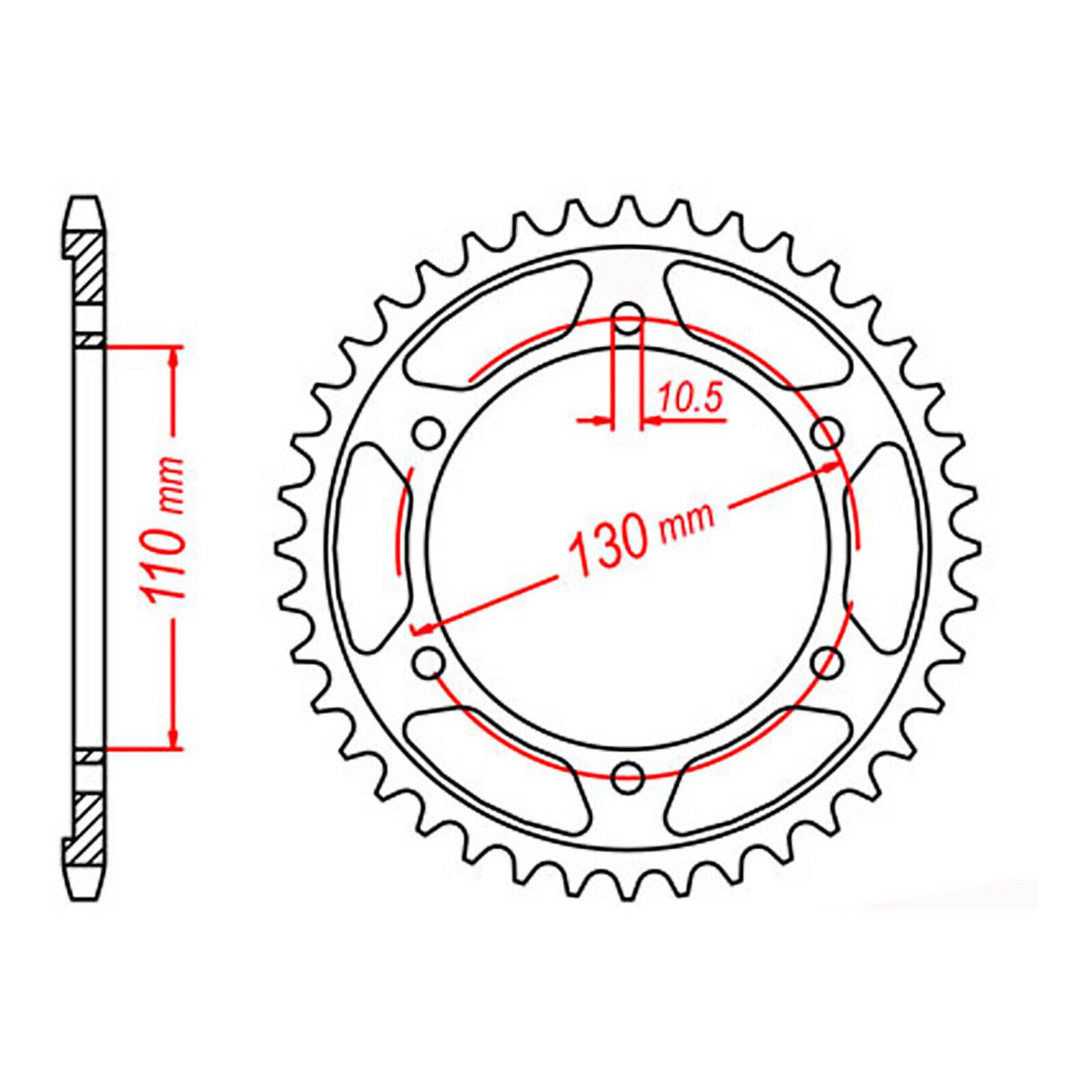 XAM Sprocket Kit Yamaha YZF-R1 '06-'08 X-Ring 17/45