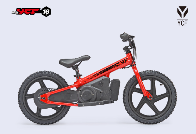 YCF 16" Electric Balance Bike - Red