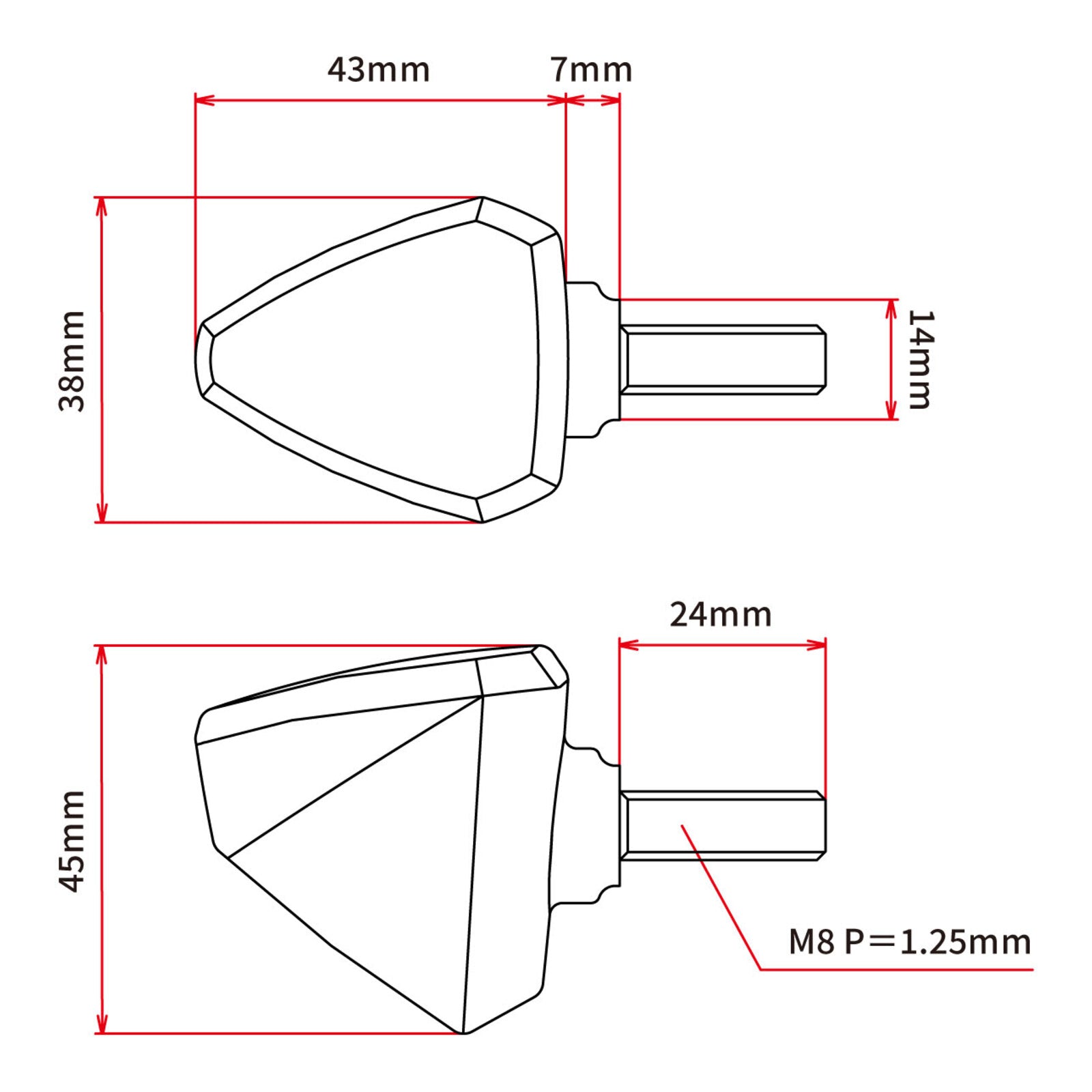 DRC 601 LED Flasher 12V (2 Pack) - Smoke