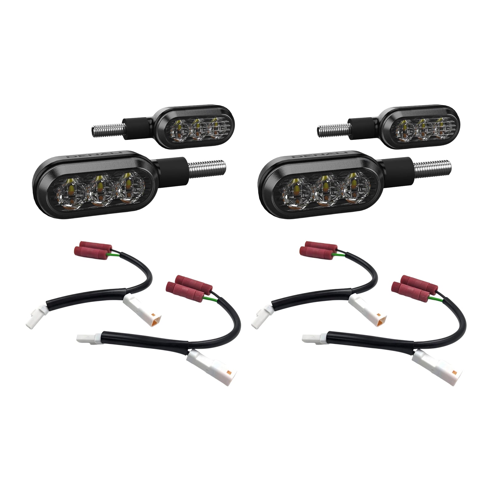 Denali T3 Front & Rear Turn Signal Bundle - KTM EXC