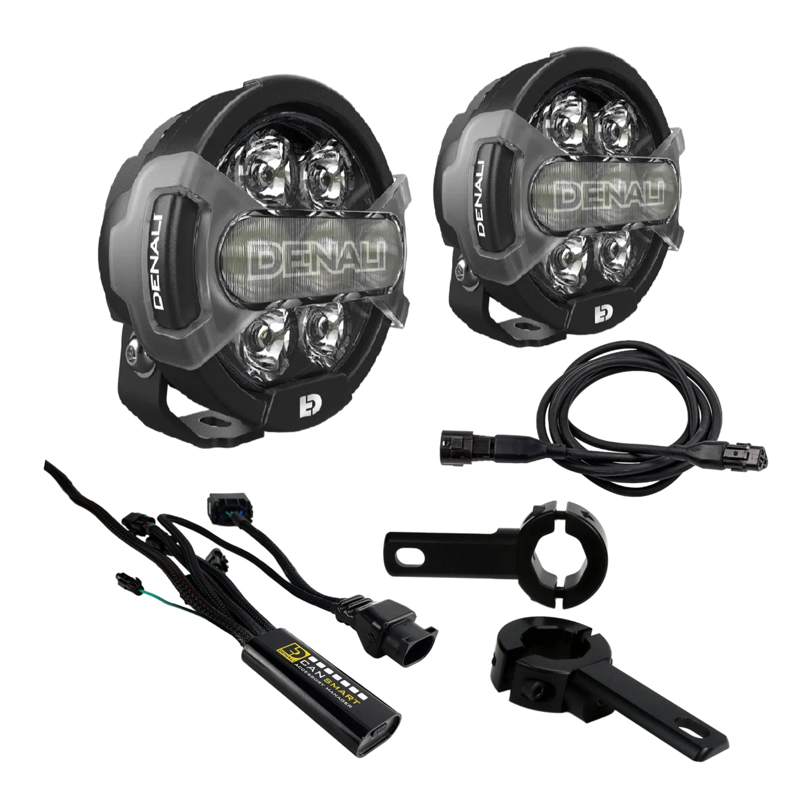 Denali D7 Pro Crash Bar Bundle - BMW K1600 / R nineT