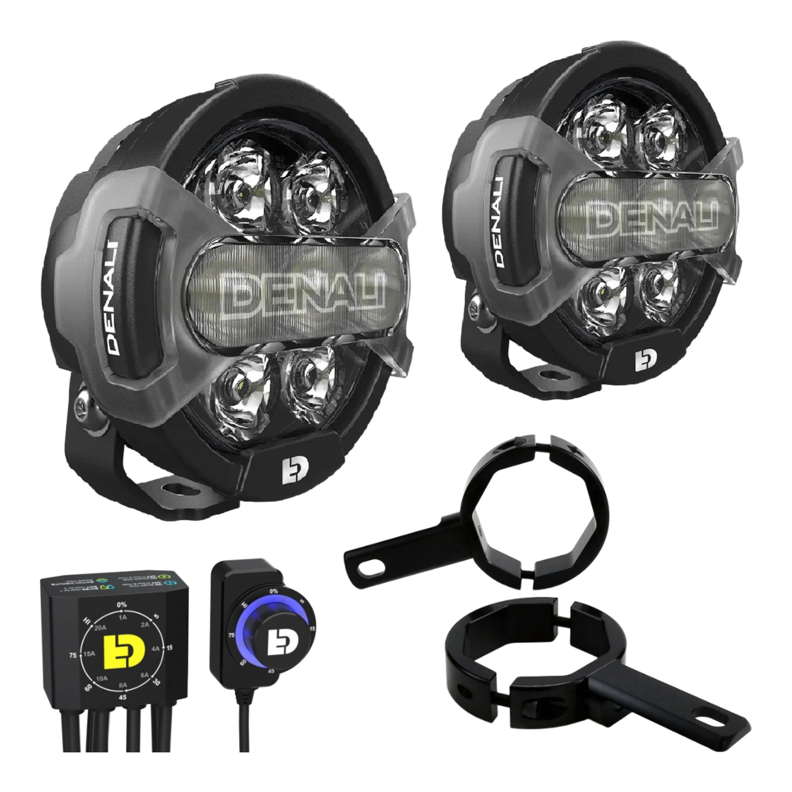 Denali D7 Pro Premium Lighting Bundle - Ducati Scrambler 800 / 1100