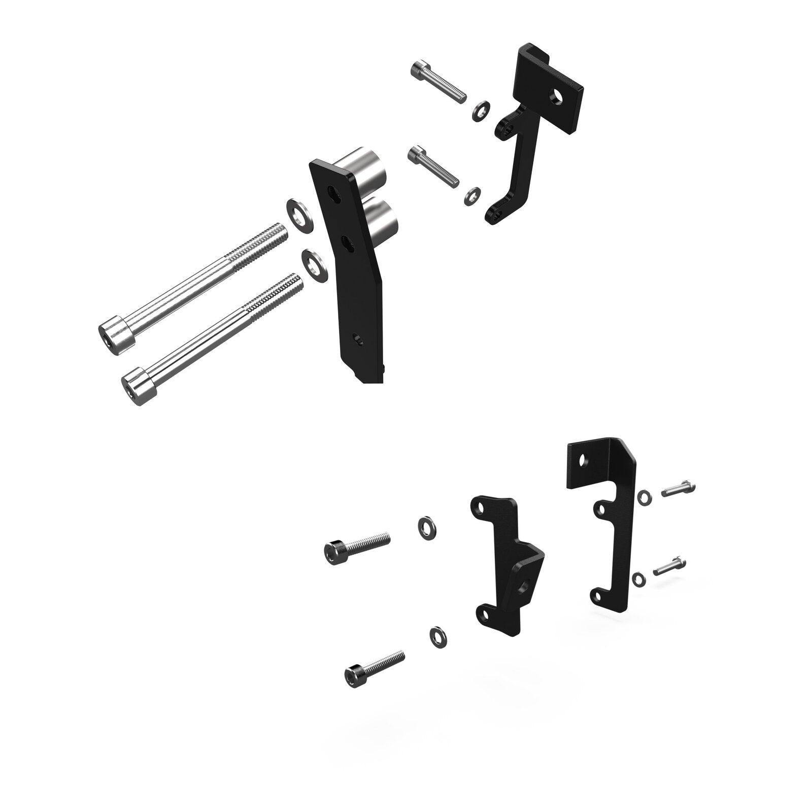 Denali Compact Horn Mount Bracket BMW R1200GS/GSA with M8 Fairing Bolts