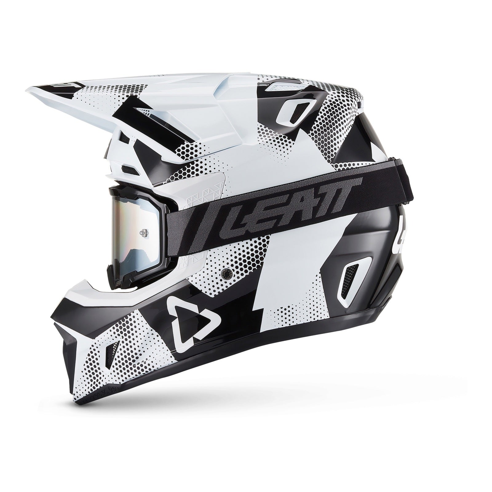 Leatt 7.5 Helmet Kit - Camo Black / White