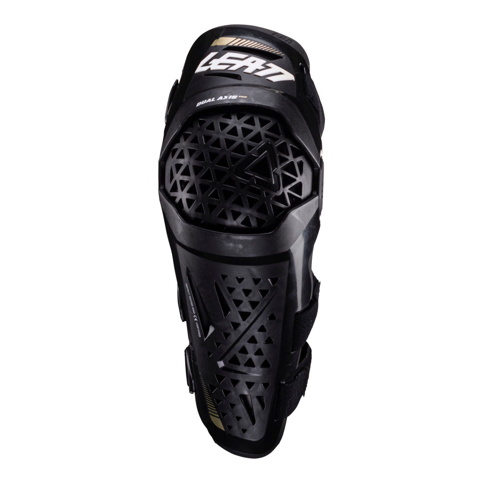 Leatt Dual Axis Pro Knee & Shin Guard- Black