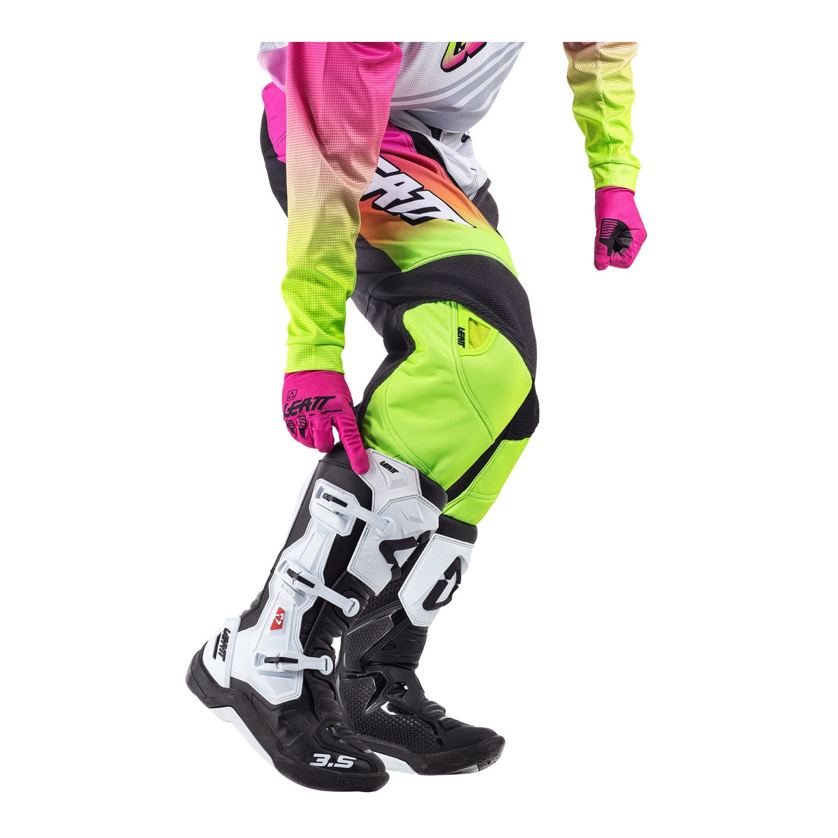 Leatt 3.5 Ride Kit - Retro Pink
