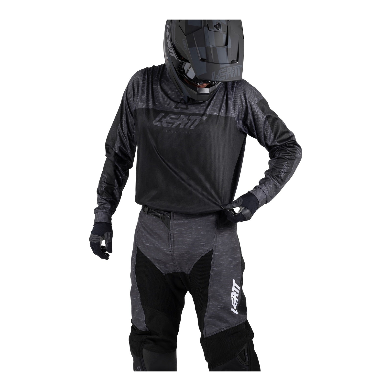 Leatt 2026 3.5 Ride Kit - Stealth Black / Grey