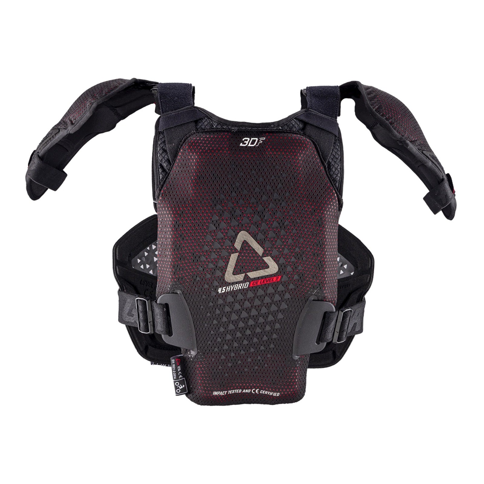 Leatt 4.5 Hybrid Pro Junior Chest Protector - Black