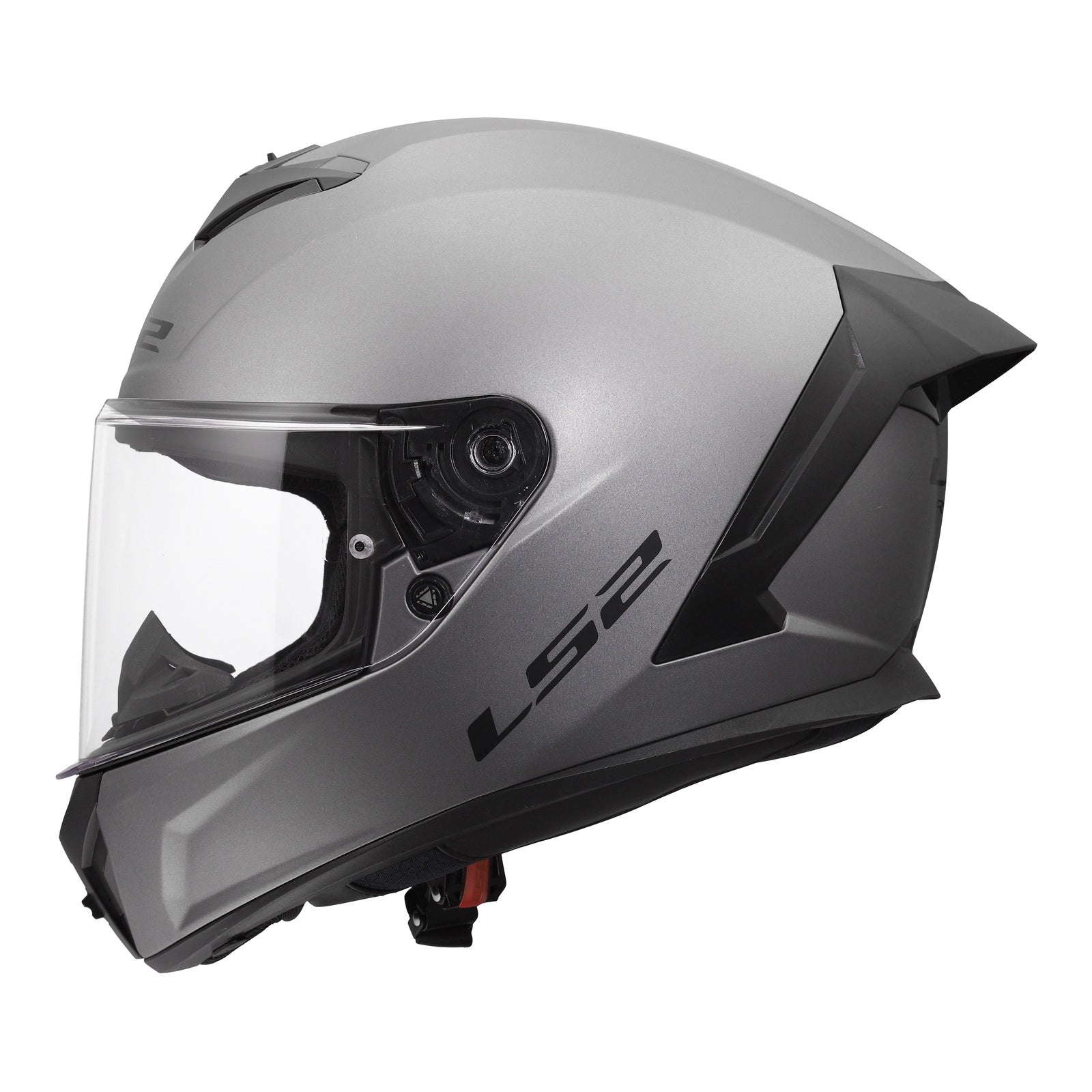 LS2 FF820 Rapid III Solid Helmet - Matte Titanium