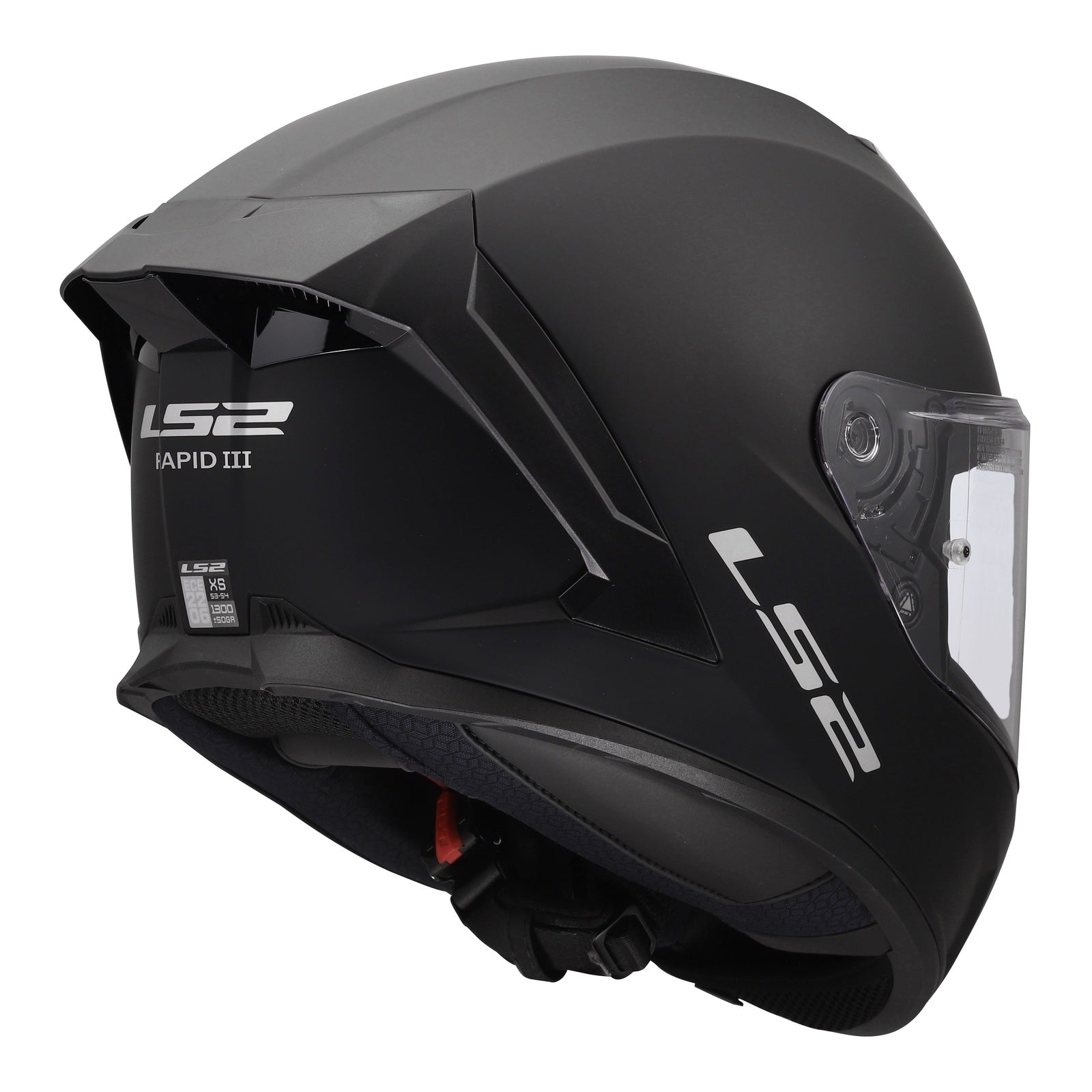 LS2 FF820 Rapid III Solid Helmet - Matte Black