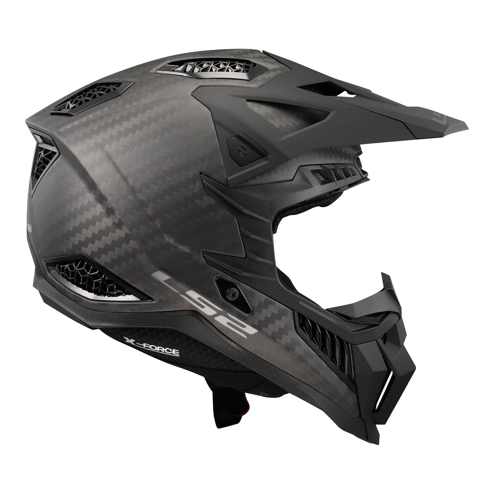 LS2 MX703 X-Force Carbon (FIM 02) - Matte Carbon