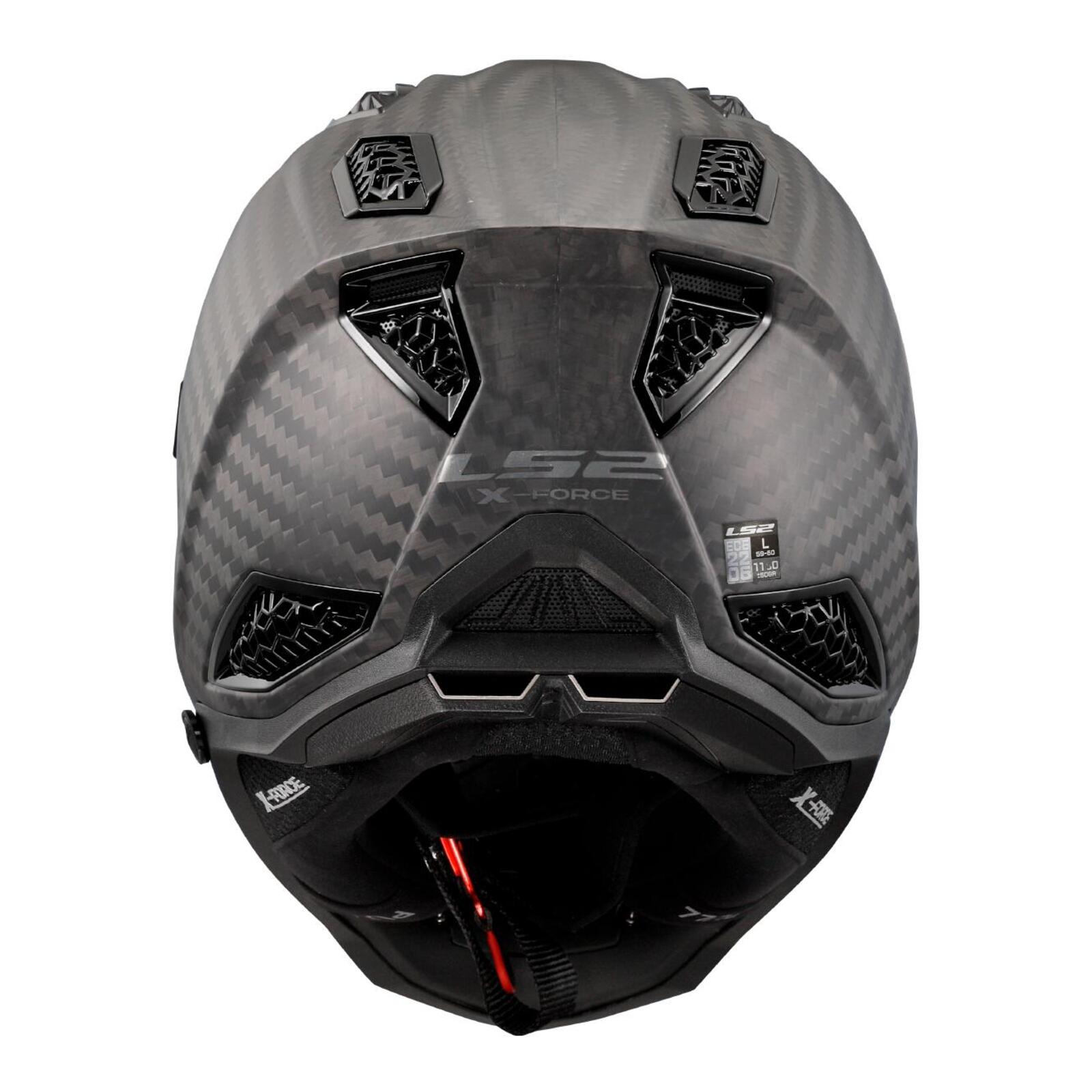 LS2 MX703 X-Force Carbon (FIM 02) - Matte Carbon