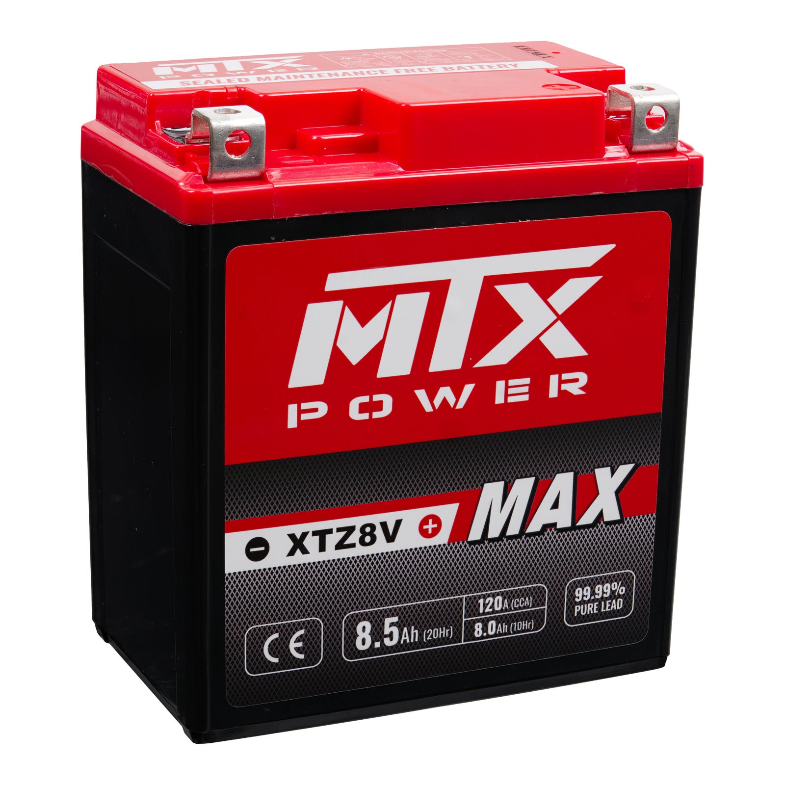 MTX Power XTZ8V Max 12V AGM Battery