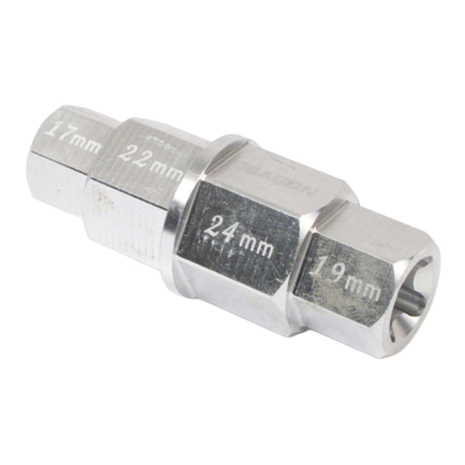 WHITES 4-IN-1 HEX AXLE TOOL 17 19 22 24mm ALUM