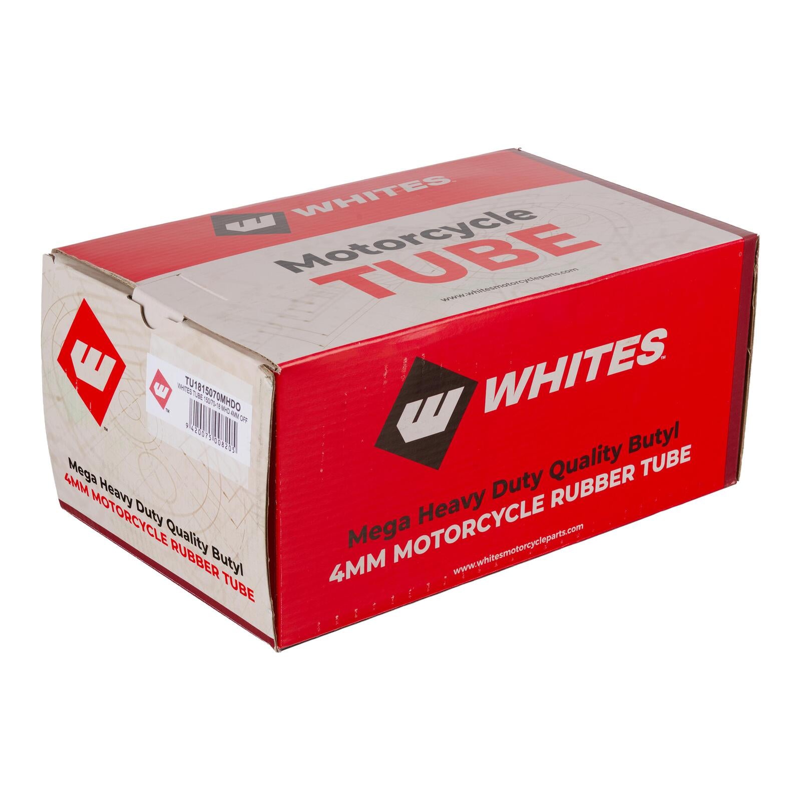 Whites Tube 150/70-18 Mega Heavy Duty 4mm - Offset Valve