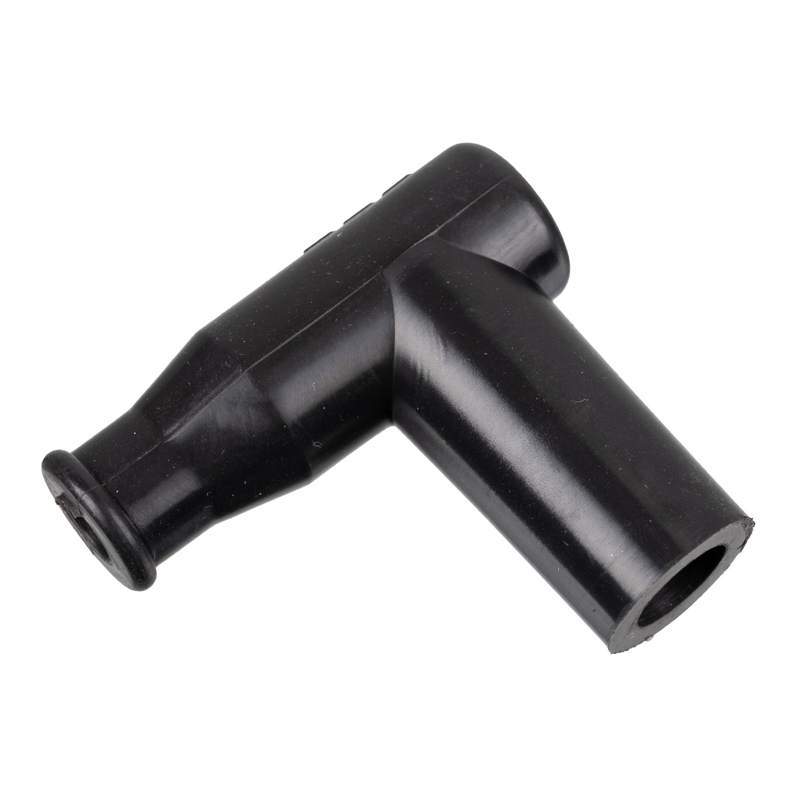 Whites Spark Plug Cap - Replaces TB05EM - Right Angle - Black
