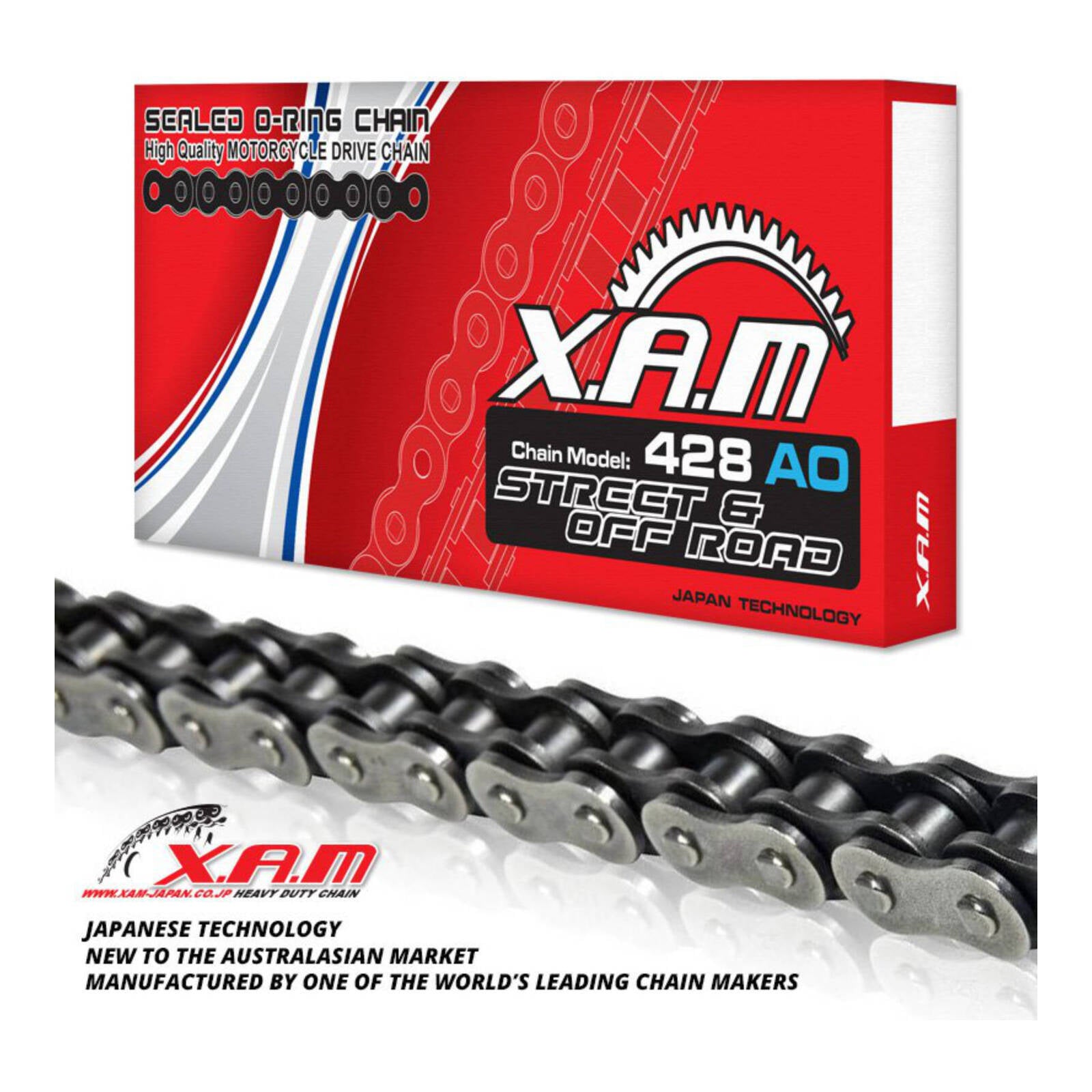XAM Sprocket Kit Honda XR90L '17- 15/52 (OE#428) O-Ring