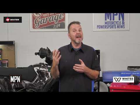 Whites ATV CV Axle Complete Pol Rear (LH or RH)